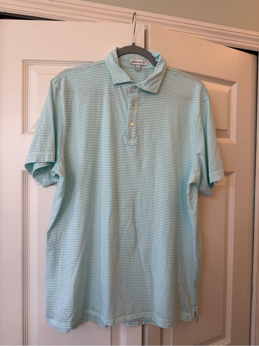 Peter Millar striped polo